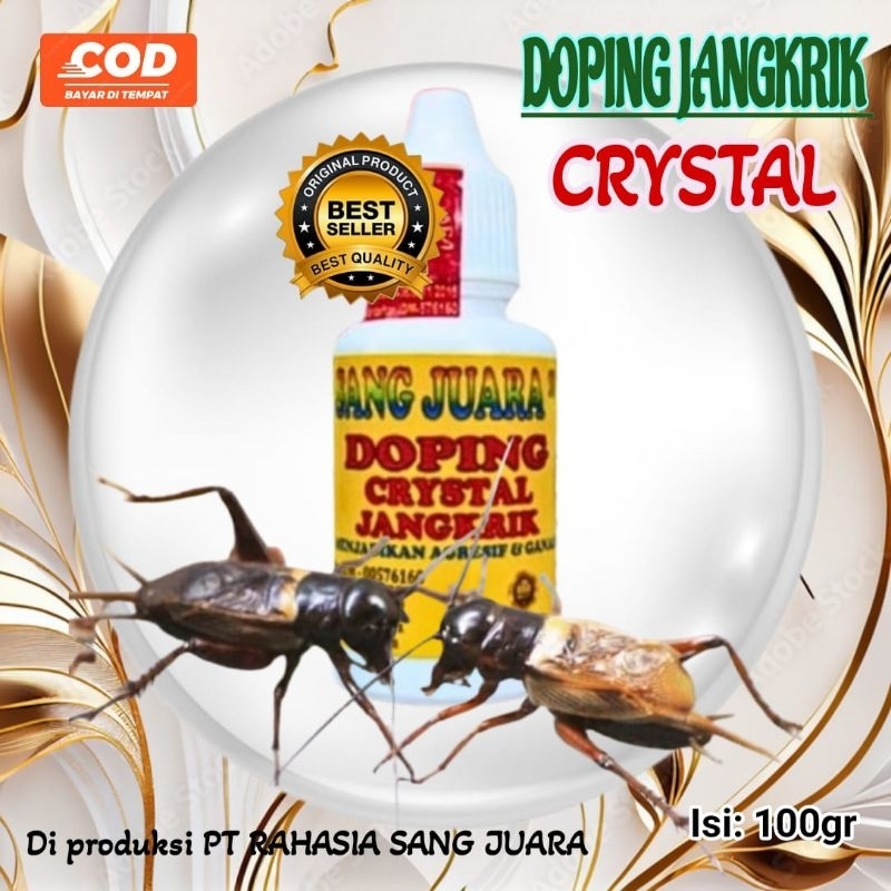 DOPING CRYSTAL JANGKRIK ADUAN RAHASIA SANG JUARA cair 30ml