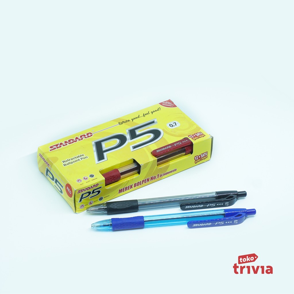 

BOLPEN PULPEN BALLPOINT STANDART P5 0.7 MM