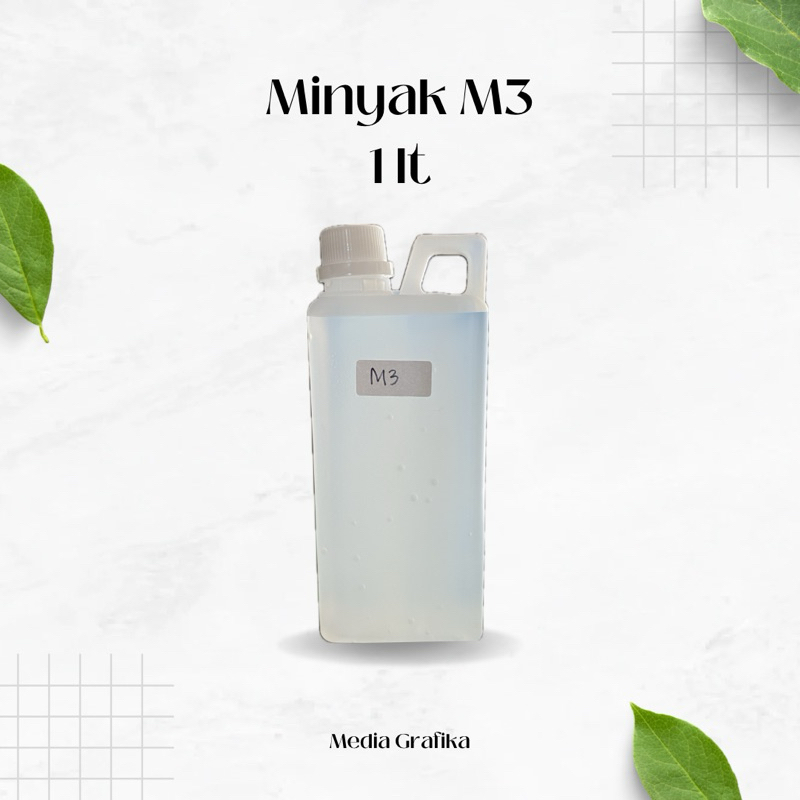 Minyak M3 Pembersih Tinta Sablon
