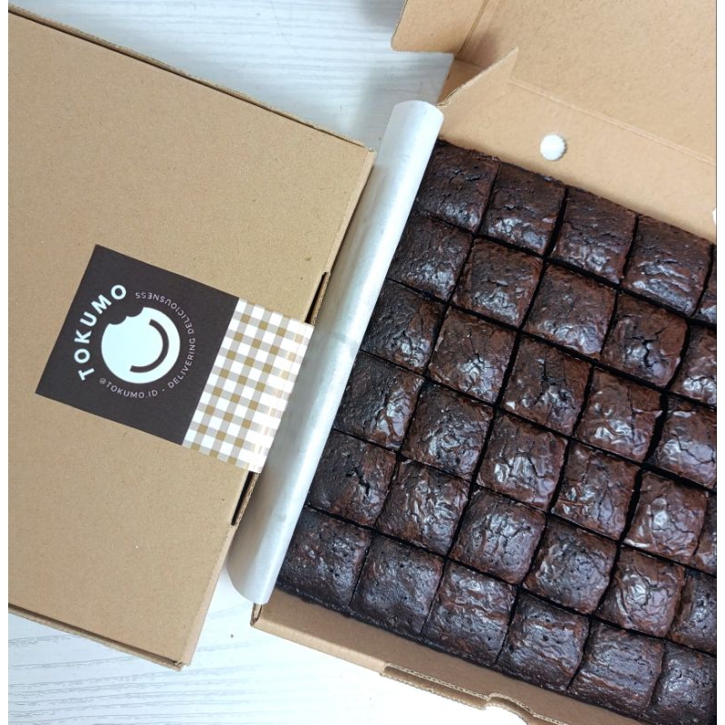 

Fudgy Brownies Original Chocolate Brownies Panggang | Tokumo