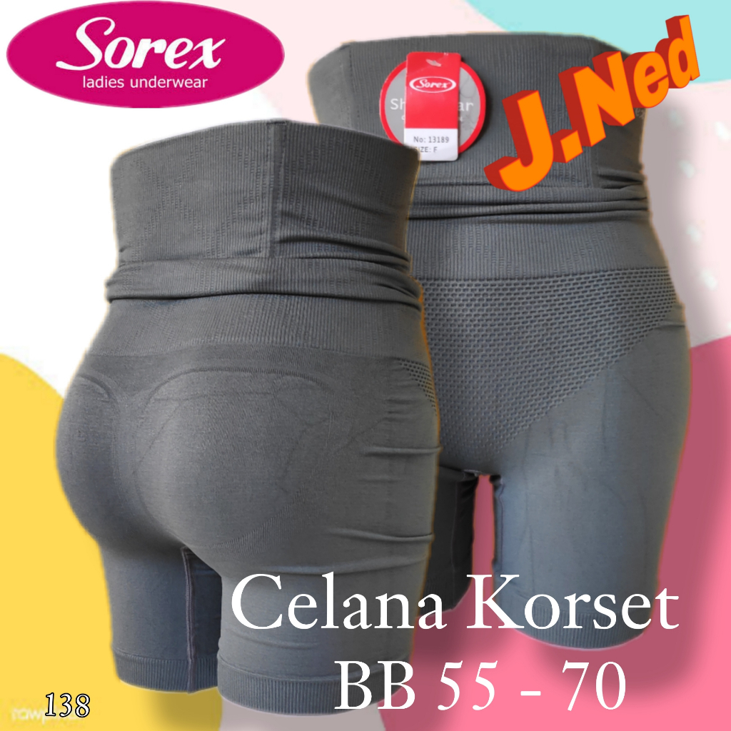 J138 Sorex Celana Korset Wanita, Cd Korset Sorex All Size (BB 50 - 70)
