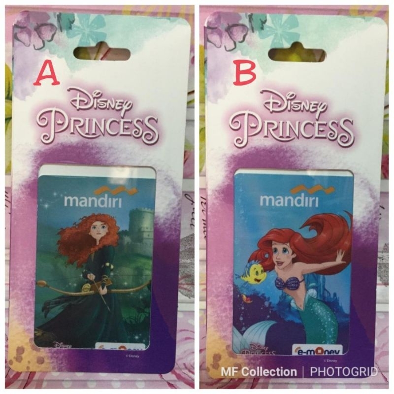

Kartu Mandiri E-Money edisi Disney Princess original Official