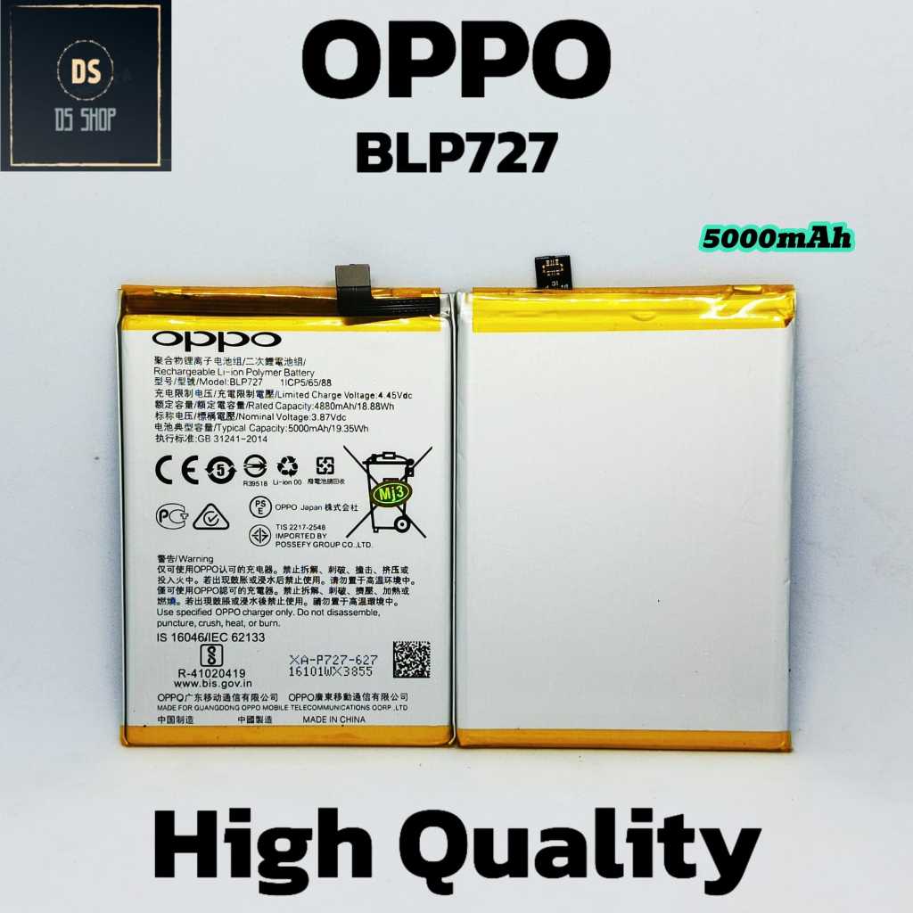 Baterai Oppo A5 2020 A9 2020 BLP727 BLP 727 Original Ori Batrai Batre HP