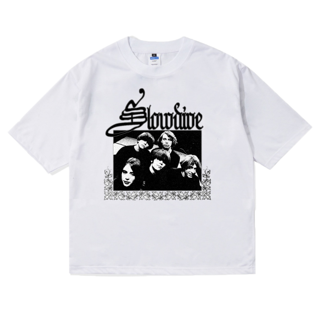 Kaos Band Slowdive | Kaos Distro Band Rock | Kaos Aesthethic Pria | Kaos Pria Distro | Kaos Pria Dew