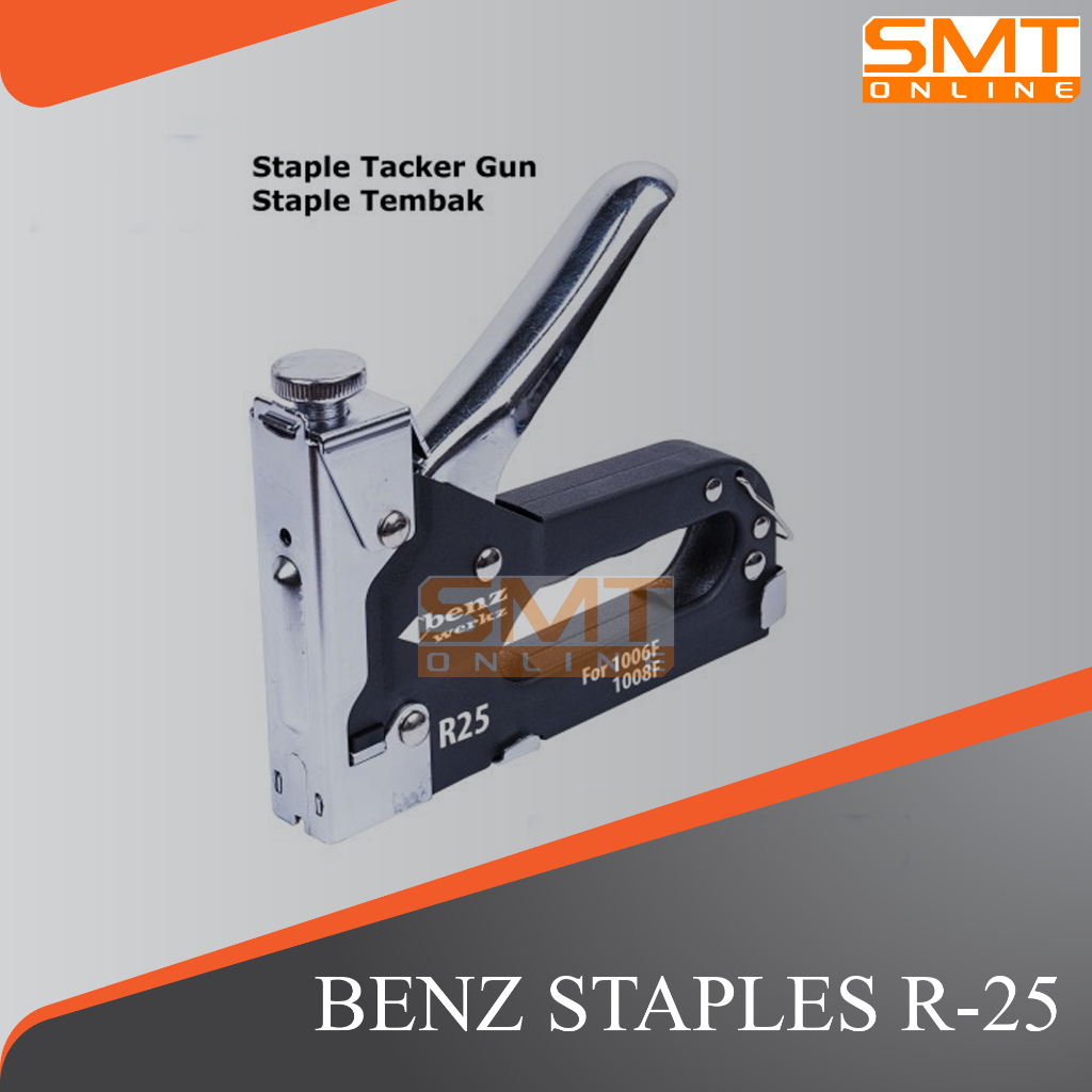 

Staples Gun Tacker / Alat Steples Tembak Hekter Stapler Benz R25