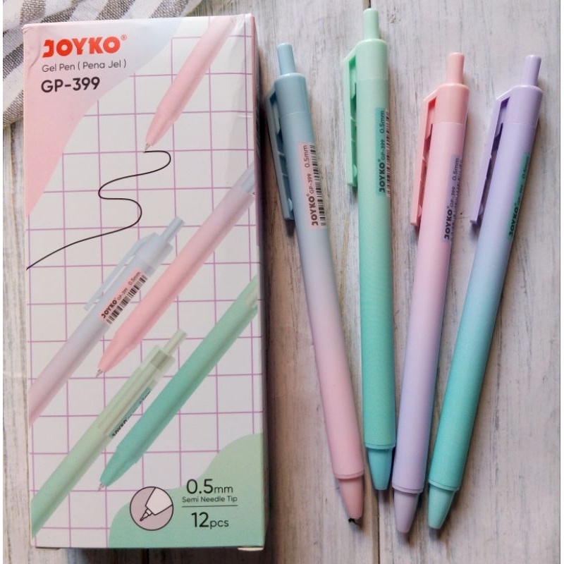 

(12PC) BOLPOIN JOYKO CETREK GP-399 0.5 MACARON