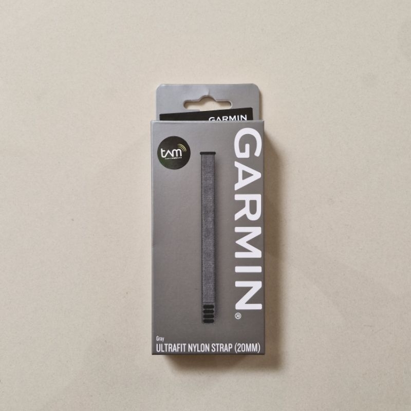 Garmin Ultrafit Nylon Strap 20mm Grey