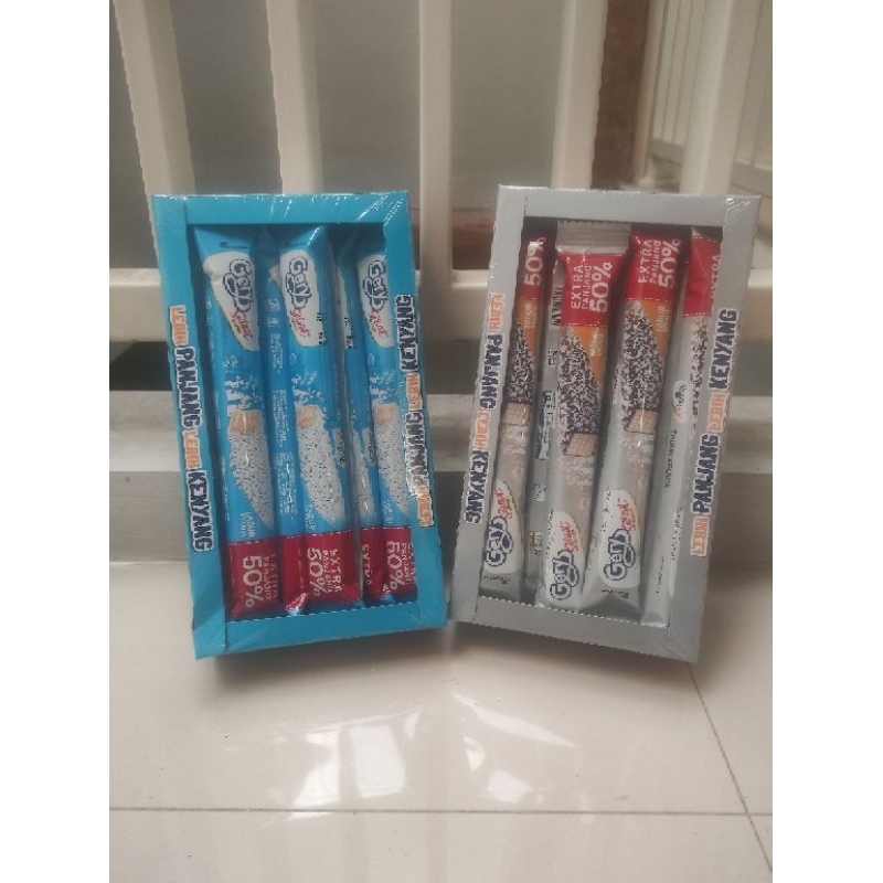 

Gery Saluut Wafer Tabur Kelapa 1 Box Isi 12 x 25gr