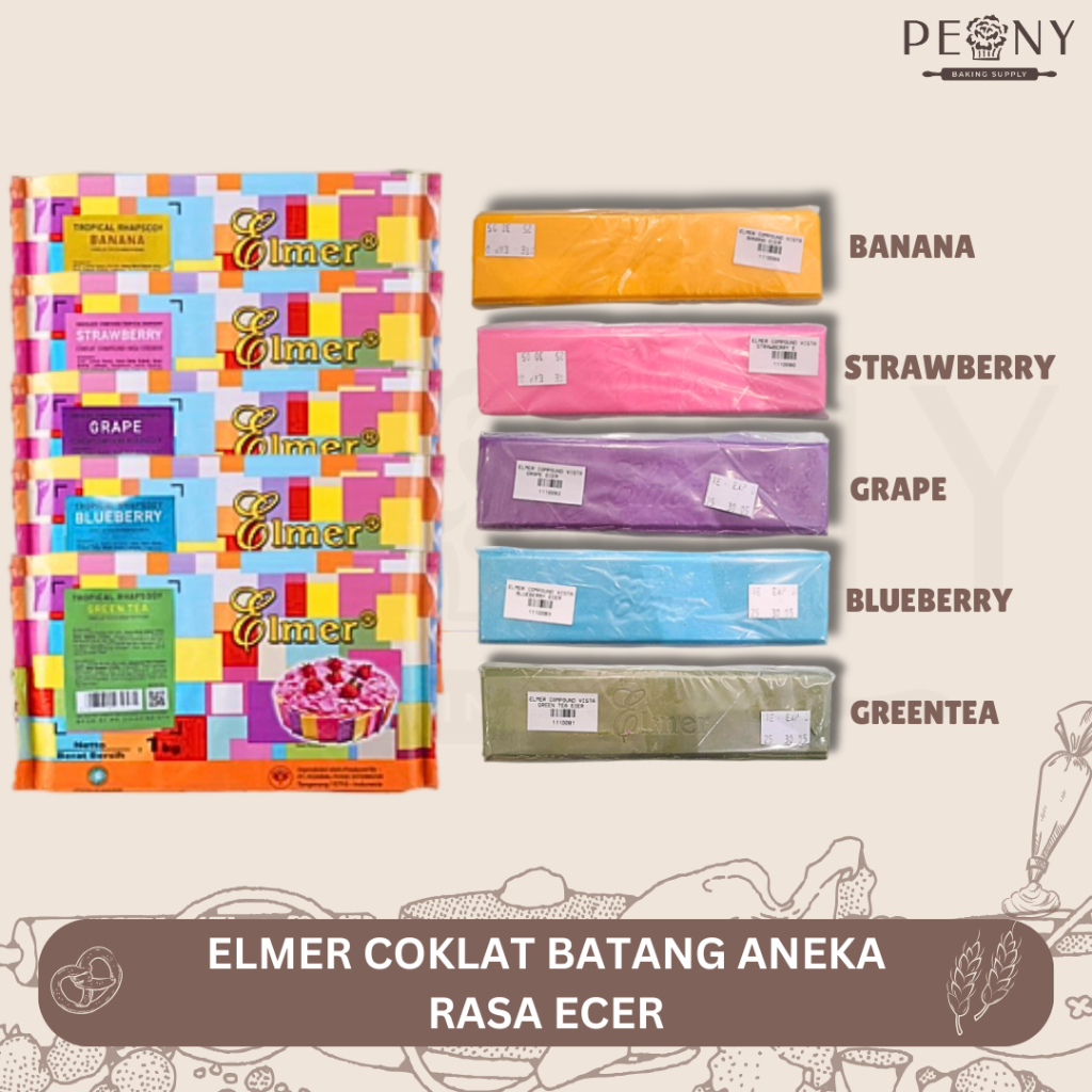 

ELMER COKLAT COMPUND ECER / ELMER COKLAT BATANG WARNA WARNI ECER / ELMER VISTA COMPOUND