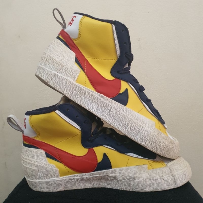 Sepatu seken top Nke Bl4zer x Saca High Snow Beach Ukuran 41 insol 26 cm