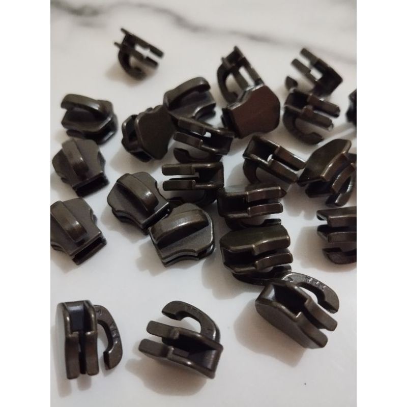 Kepala resleting YKK no.5 gundul Atg poles