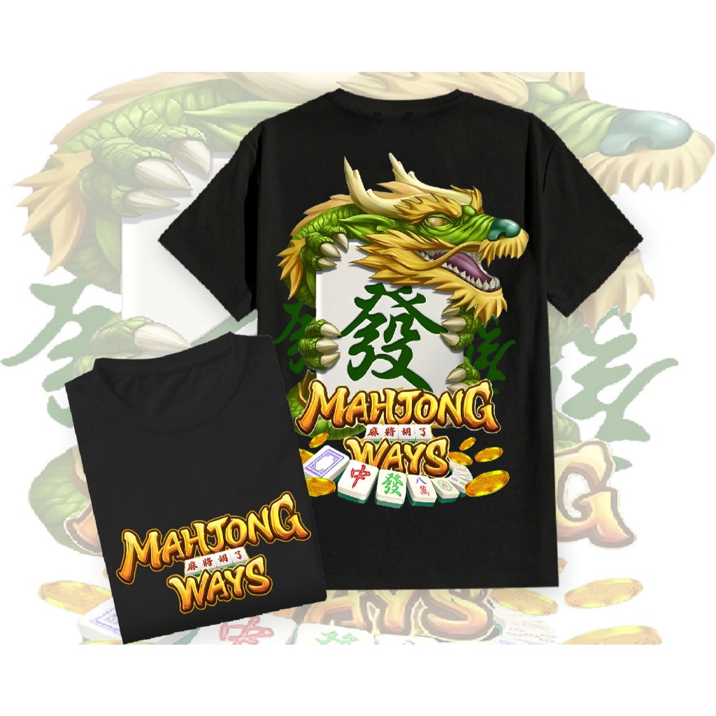 T-Shirt Kaos Mahjong Ways / Kaos Judol Viral Keren / Kaos Zeuss / kaos judol /KAOS COMBED 24S