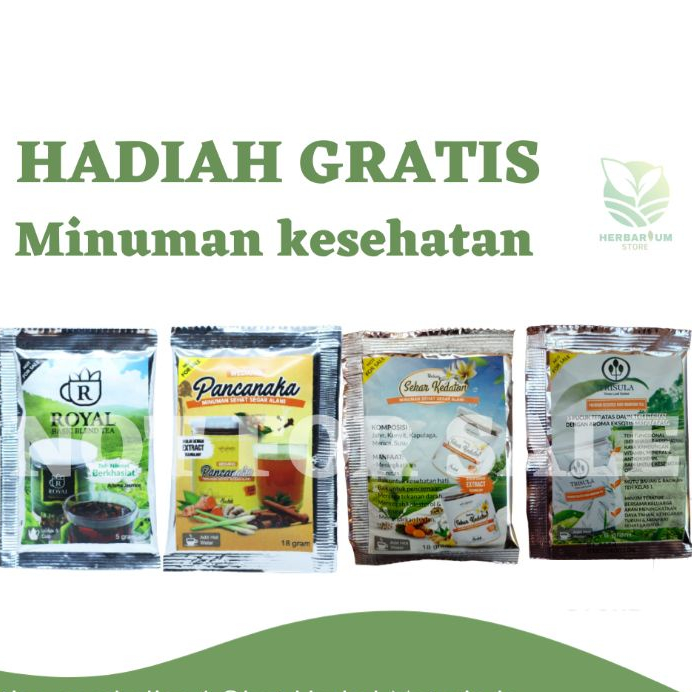 

Minuman Kesehatan Rempah Pancanaka Sekar Kedaton Sachet Hadiah Setiap Pembelian 2 Herbal Naturindo