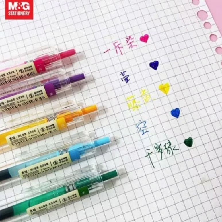 

Gel pen Rectratable 0.5mm M&G