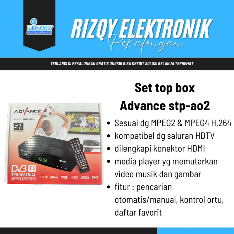 Set top box advance stp a02