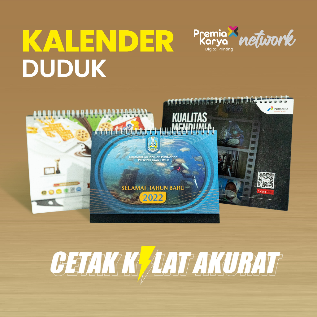 

Kalender duduk cetak kilat dan cepat 15x21