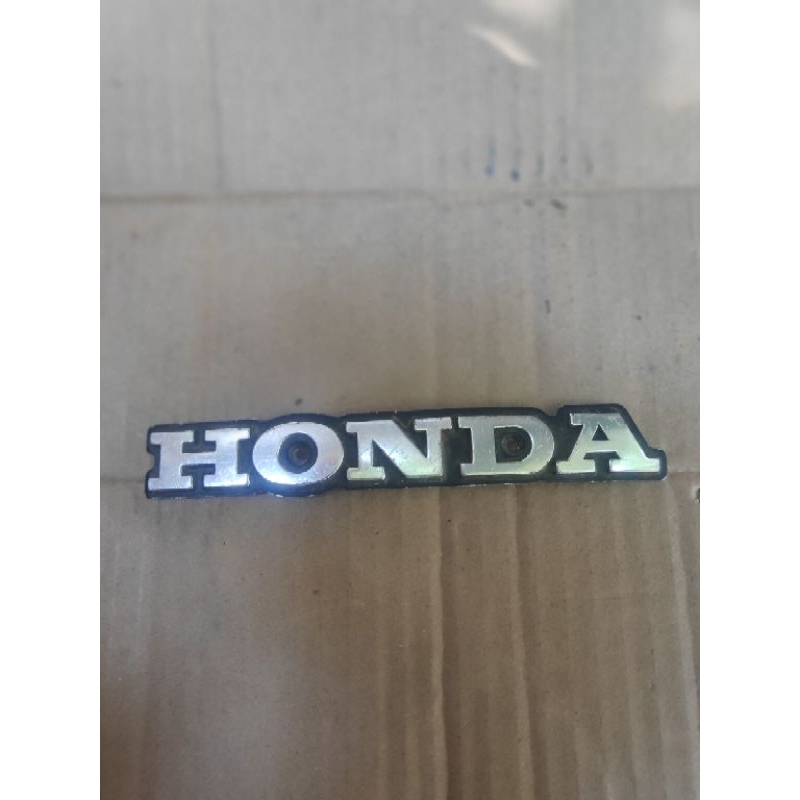 logo emblem tengki Honda CG cgn cg110 cg125 original
