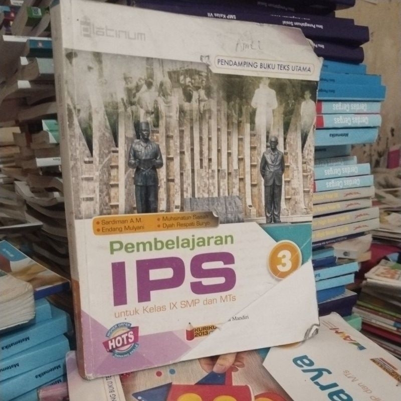 buku IPS(ilmu pengetahuan sosial) SMP kelas 3-9 penerbit tiga serangkai/platinum