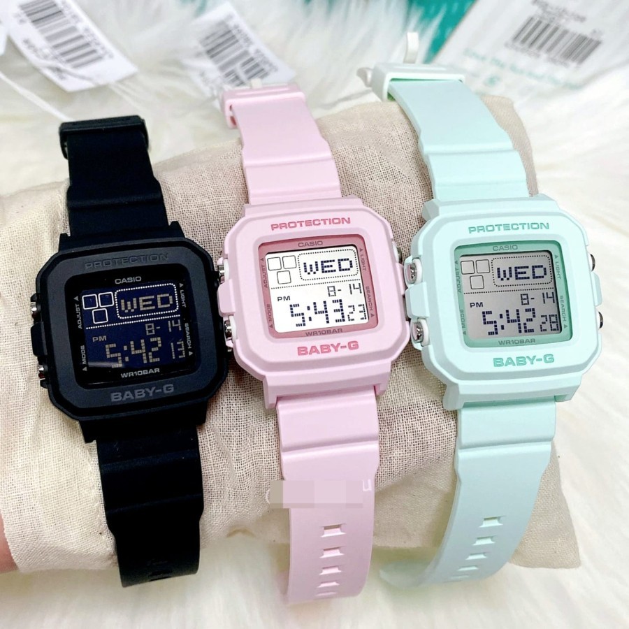 JAM TANGAN WANITA CASIO BABY-G BGD-10-1DR / BGD-10-3DR / BGD-10-4DR ORIGINAL TERBARU