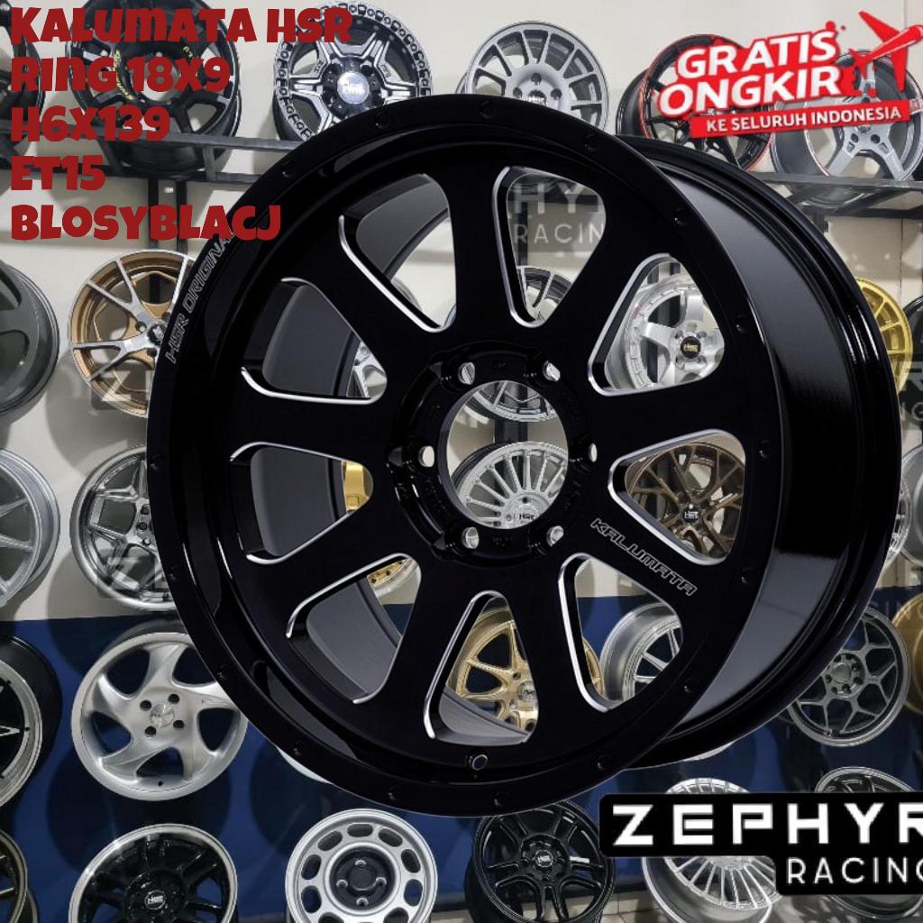 velg mobil pajero, fortuner, hilux, triton ring 18 lobang 6 r18