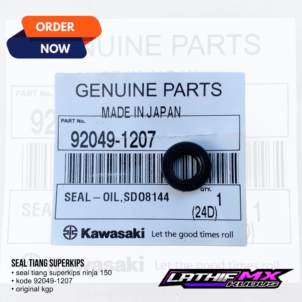 Seal Sil tiang super kips ninja r rr original kgp 92049-1207