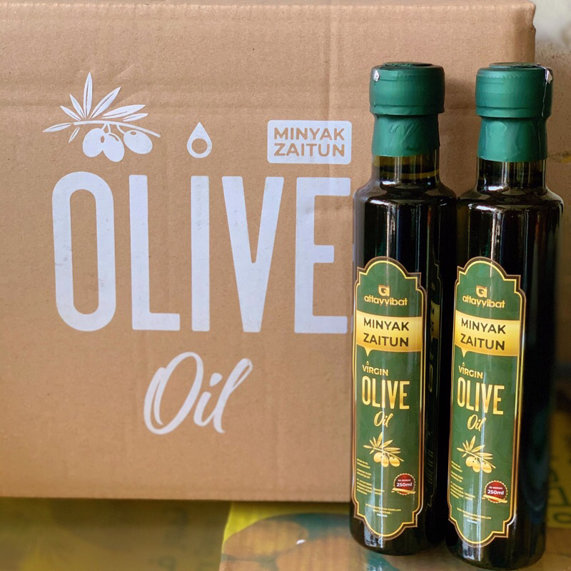

Minyak Zaitun Virgin Olive Oil 250 Ml Kemasan botol