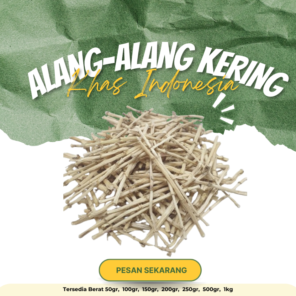 

REMPAH HERBAL ALAMI AKAR ALANG-ALANG KERING
