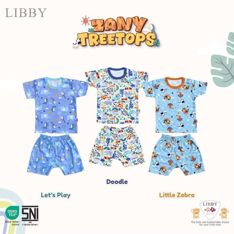Set Libby Pendek Kids