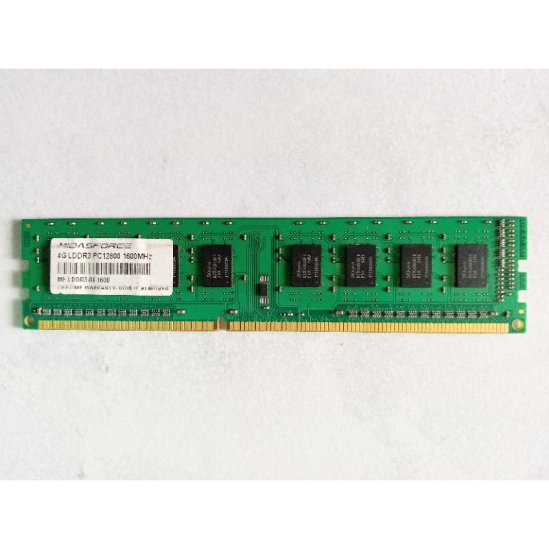 RAM MIDASFORCE DDR3 4GB LONGDIM