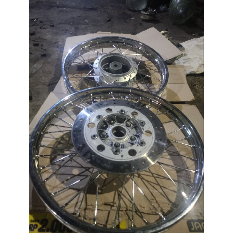 velg jari-jari 1set D/B Megapro Primus GL pro MAX Megapro hiu PnP { Second berkualitas }