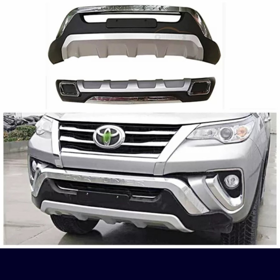Bumper Guard depan Belakang Fortuner 2016 on termurah