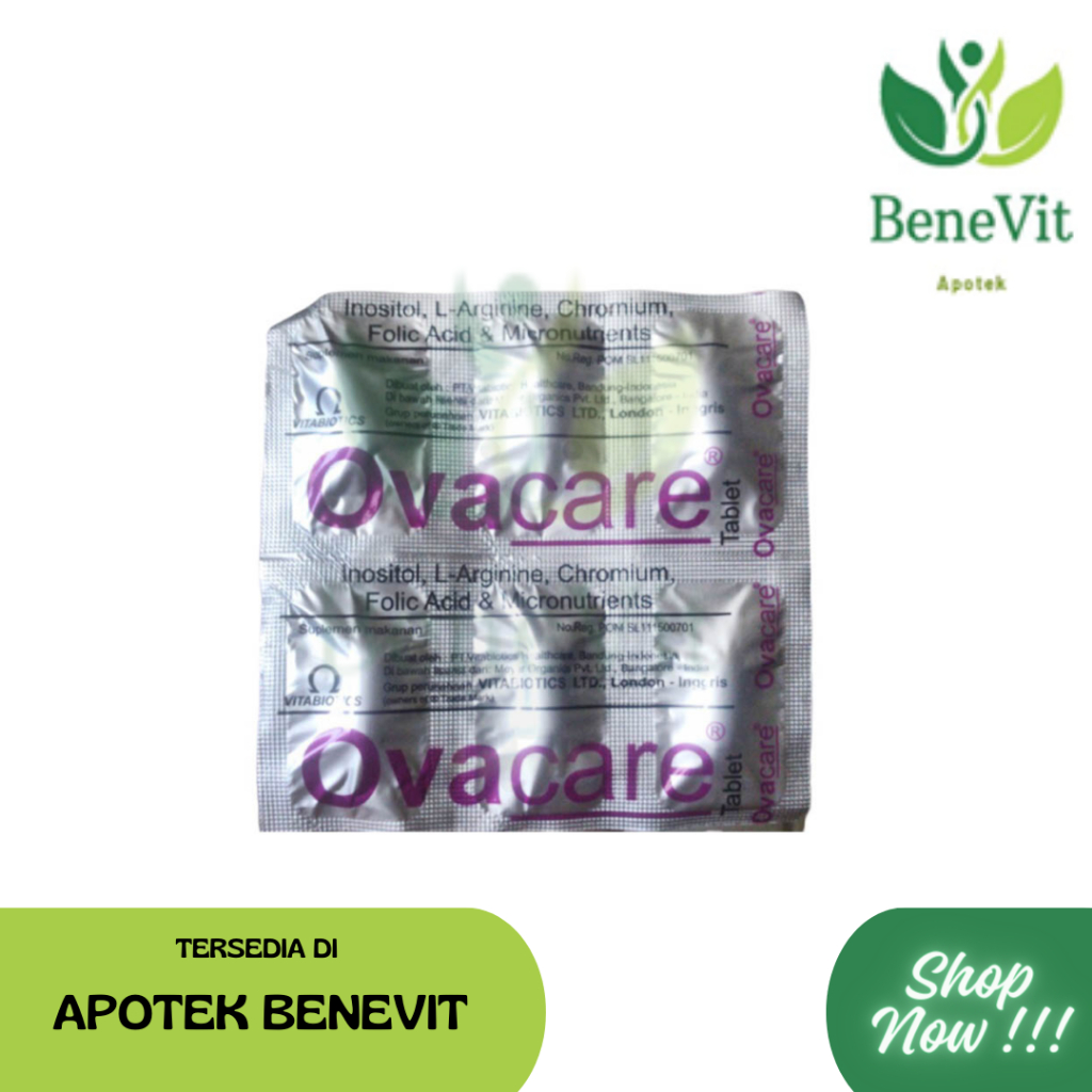 Ovacare Tablet untuk Wanita 1 strip - Memenuhi Vitamin dan Mineral