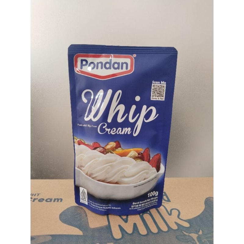 

Pondan Whip Cream 100gr