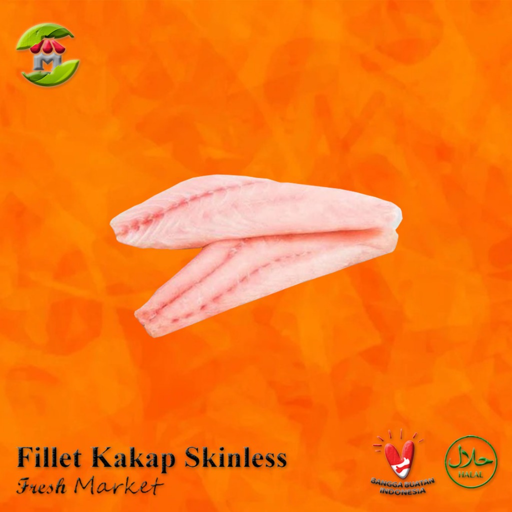 

[Bintaro] Fillet Kakap Putih Tanpa Kulit Pack 450gr - 500gr