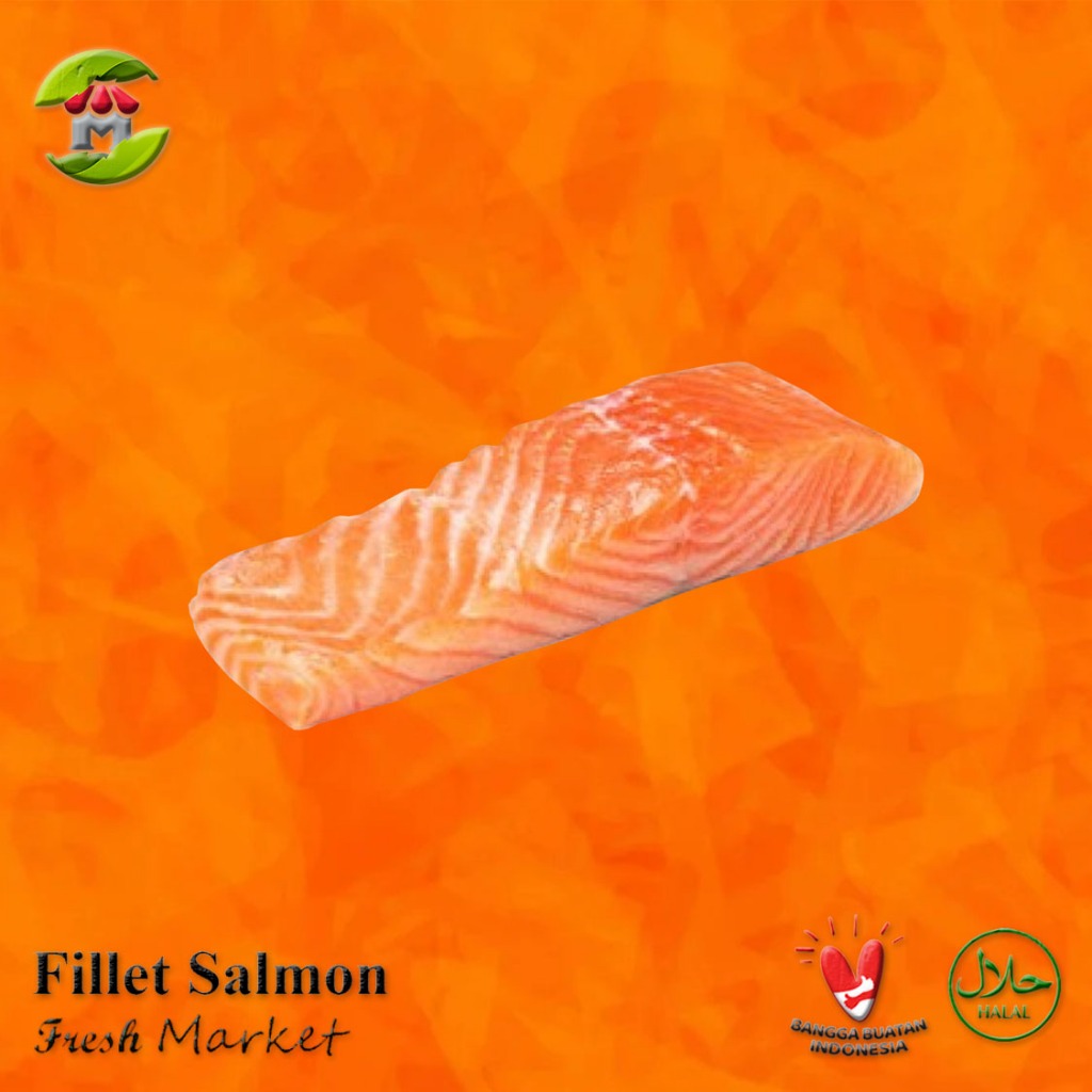 

[Bintaro] Fillet Salmon Frozen Pack 190gr - 210gr