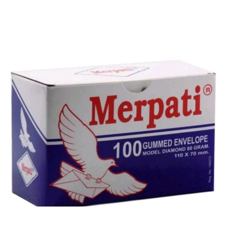 

Amplop mini Merpati 110x70 mm 1 box