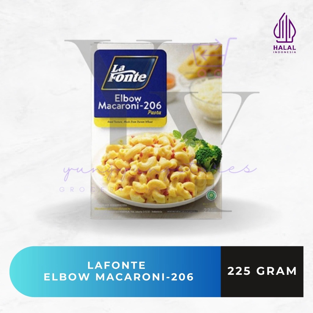 

Lafonte Elbow Macaroni-206 Pasta 225 gram