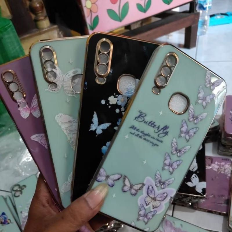 Softcase casing VIVO Y17 Y15 Y12 Y12I Y11 silikon case karakter gambar cewek bahan ful karet