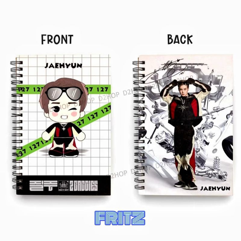 

FRITZ A6 Notebook NCT 127 - 2 Baddies (Kertas: Polos)