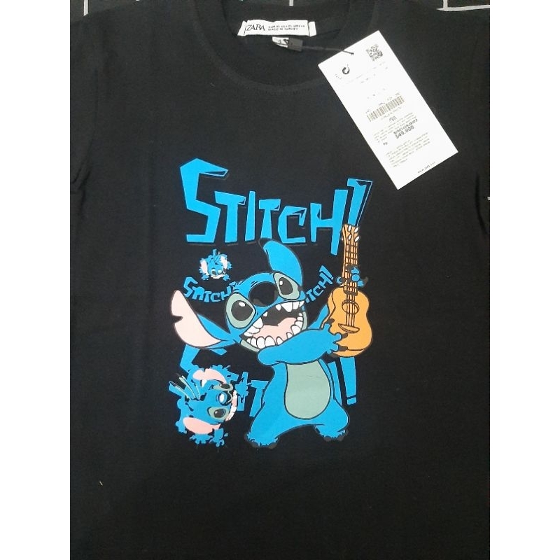 KAOS ZARA LILO STITCH 4TH