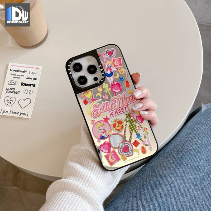 Soft Phone Case Sailormoon Caseti*y Casing Handphone Lucu Imut Trendy Iphone 13 14 15 Pro ProMax