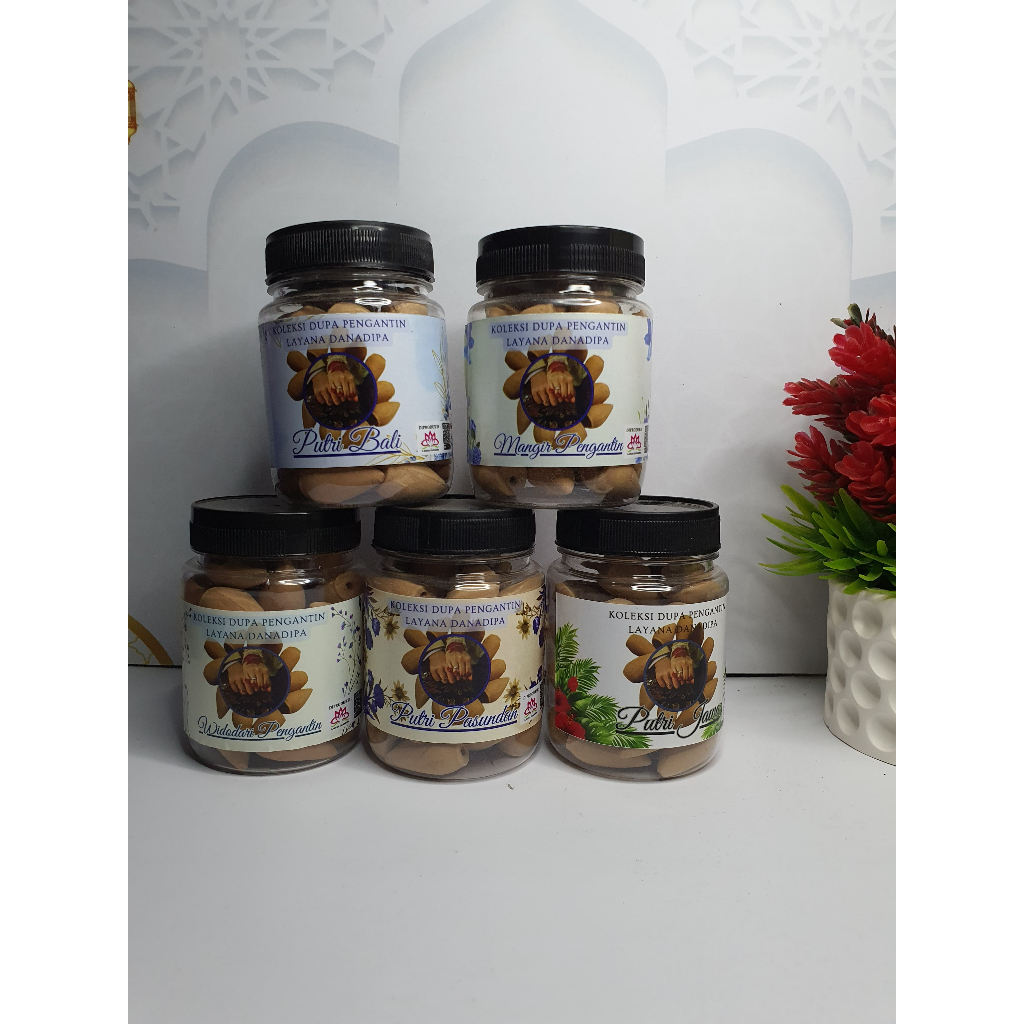 Dupa Kerucut Asap Bawah / Back Flow Dupa Pengantin Kemasan 85 Gram Layana