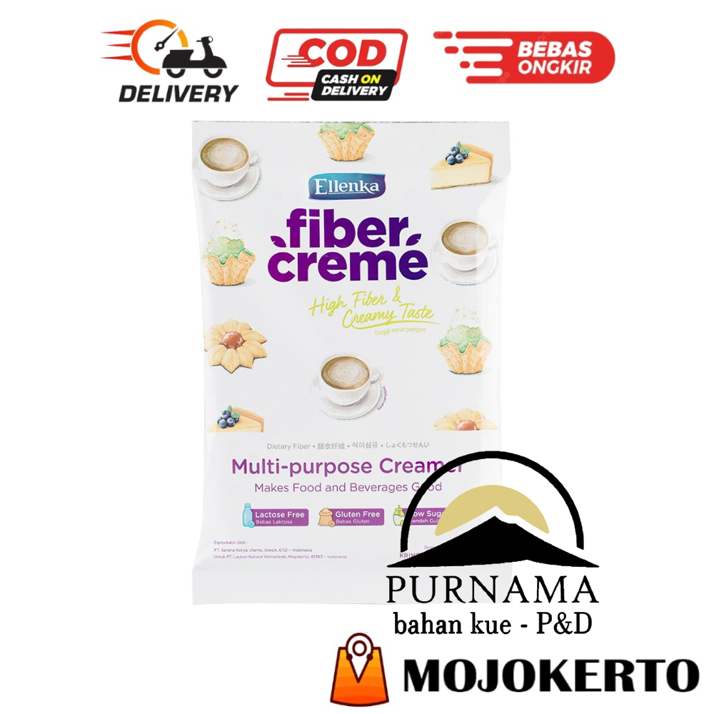 

ELLENKA FIBER CREME SACHET 100GR KRIMER SERAT MINUMAN BUBUK SANTAN SASET SUSU SEHAT KRIM POWDER HALAL