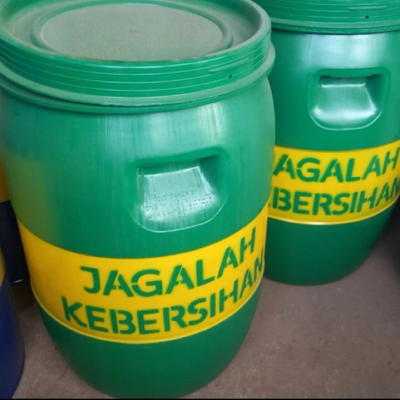 tong plastik/drum plastik 60 liter/tong sampah