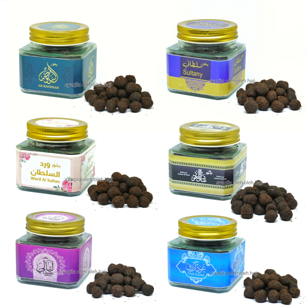 Bukhur Mamoul 100gr Buhur Mamul Bulat Dupa Oud Azraq Sultany Ashek Al Oud Layali Raudhah