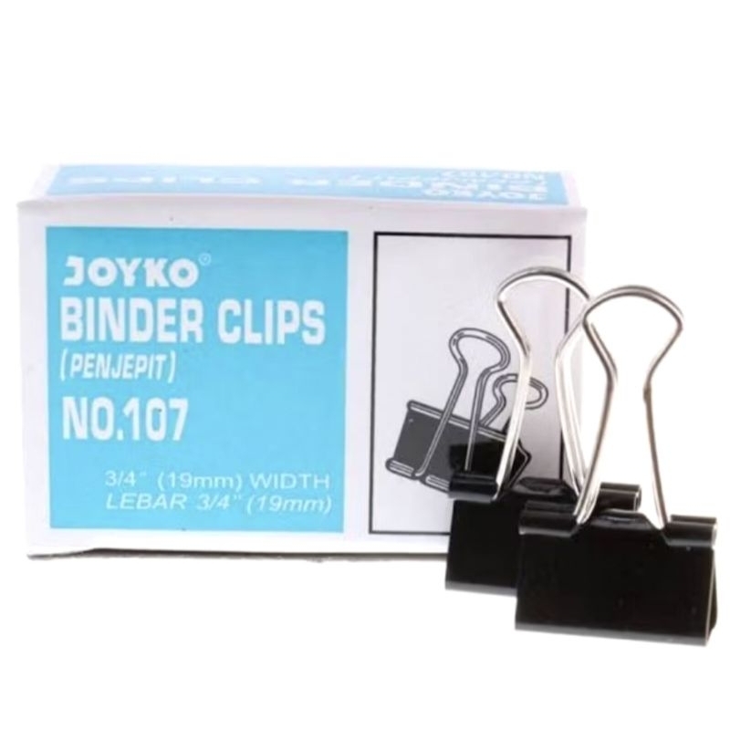 

Binder Clips Joyko 107 / Penjepit Kertas Joyko 107