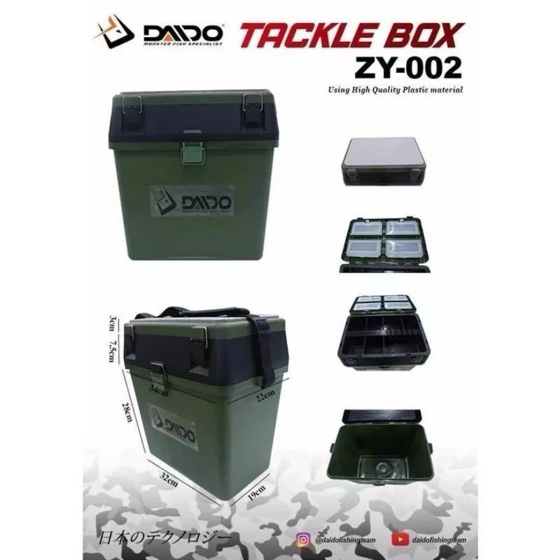 TACKLE BOX DAIDO ZY-002