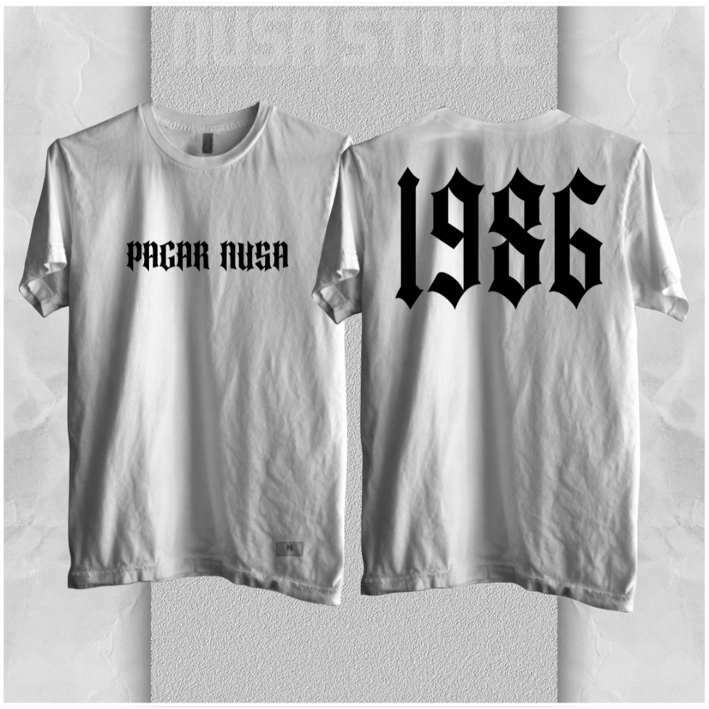 KAOS PAGAR NUSA 1986 | KAOS PENCAK SILAT NU PAGAR NUSA | KATUN COMBED