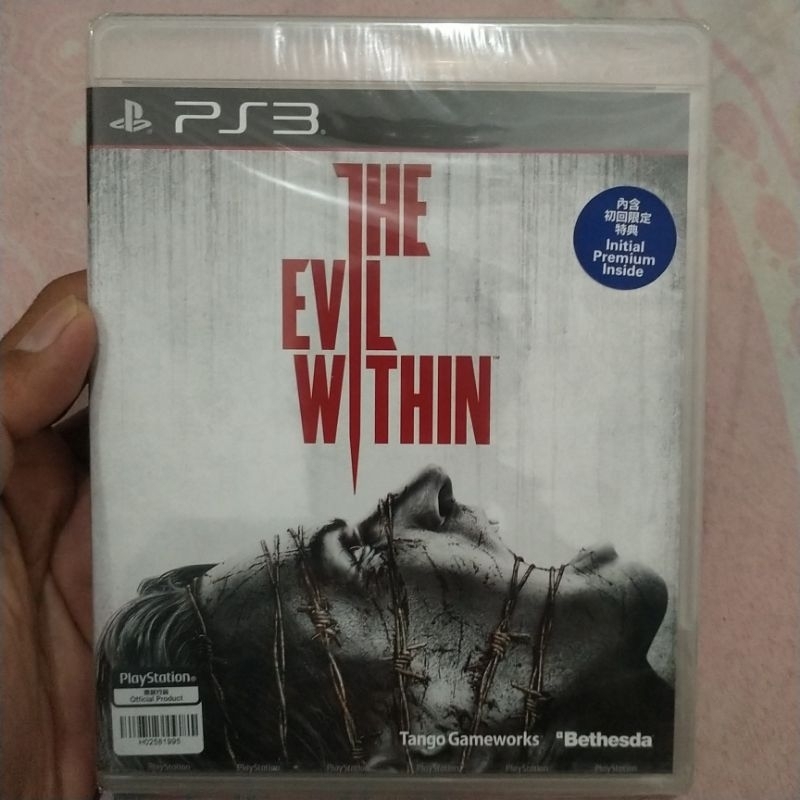 kaset bd PS3 PS 3 the evil within new segel