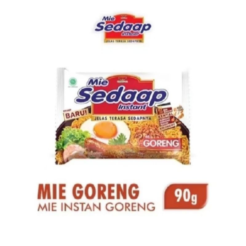 

Mie Sedaap Goreng 90 g | Mie Instan Goreng x3